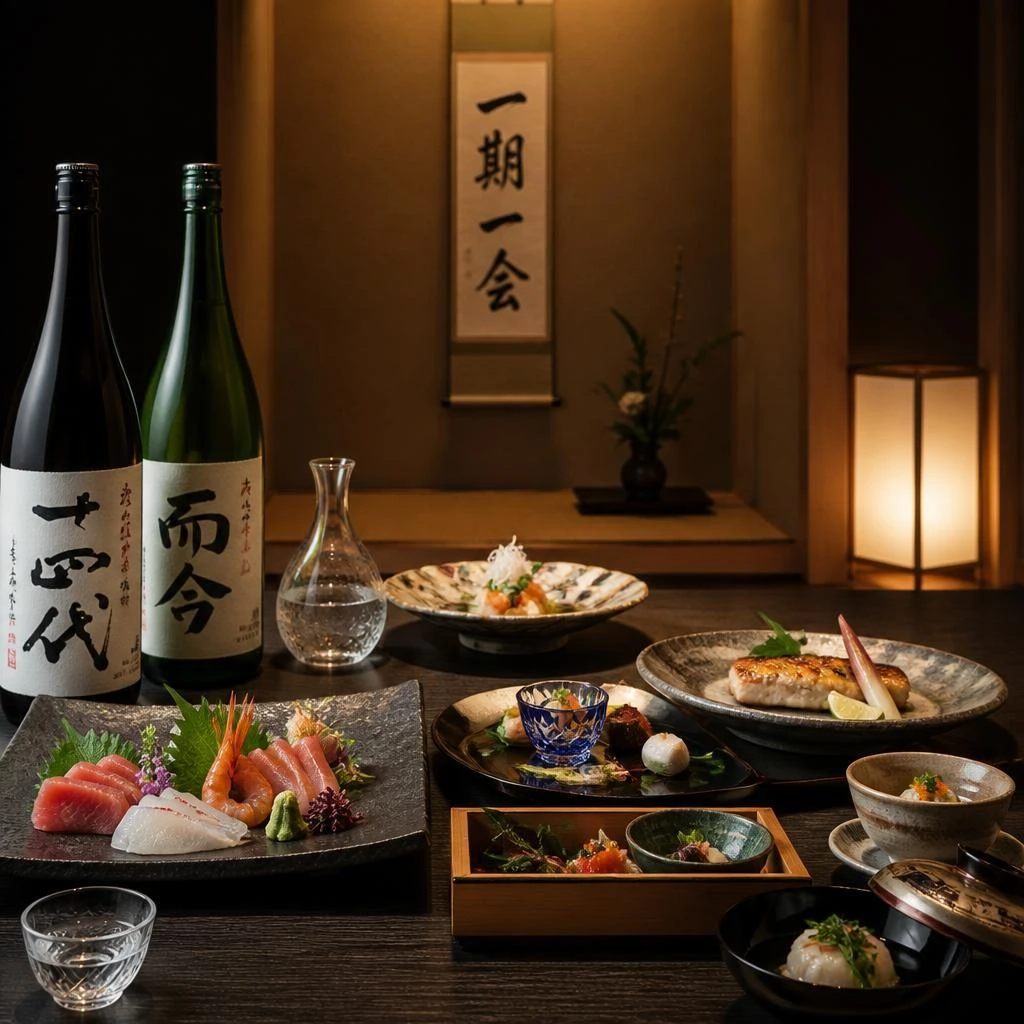 日本酒と極上の和食で、特別な接待を演出します。