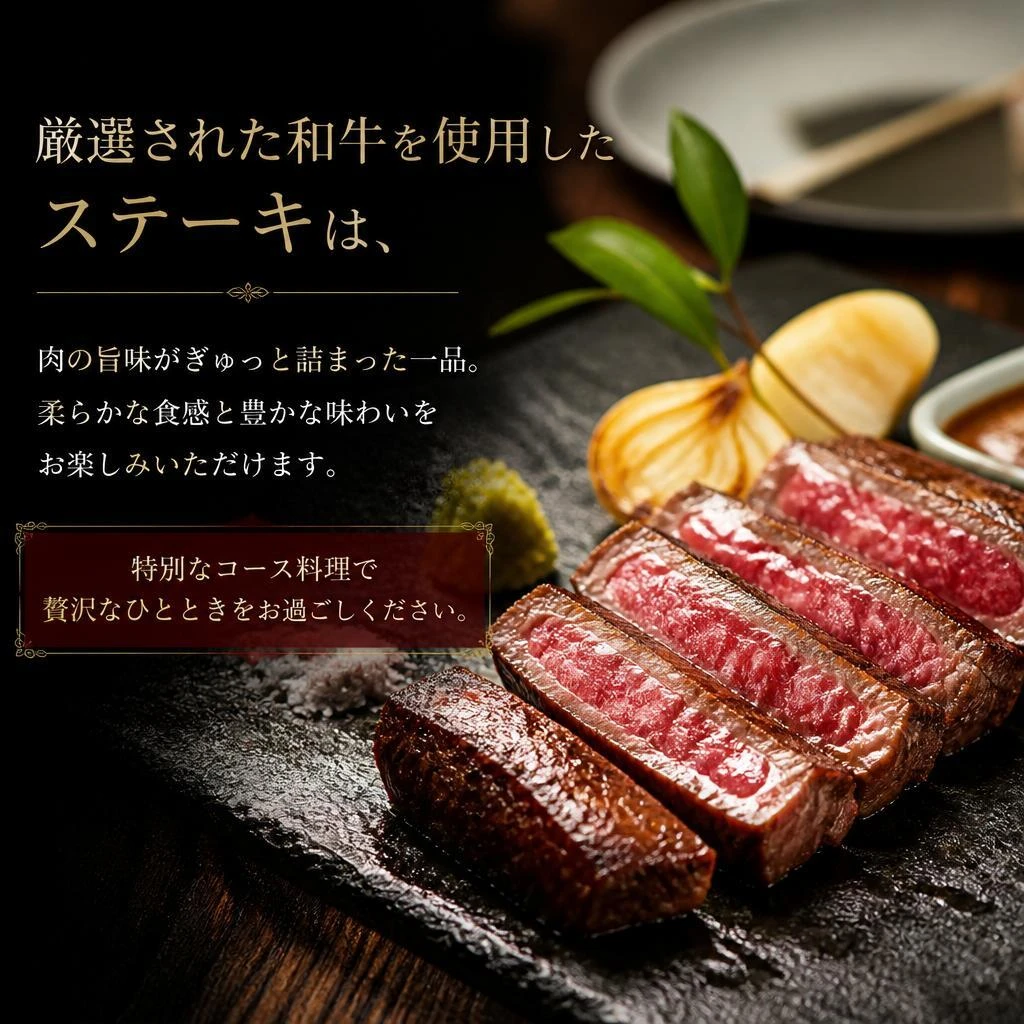 絶品和牛ステーキの魅力