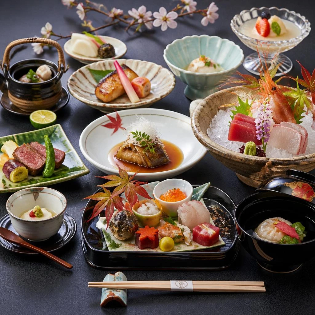 旬の食材を活かした料理