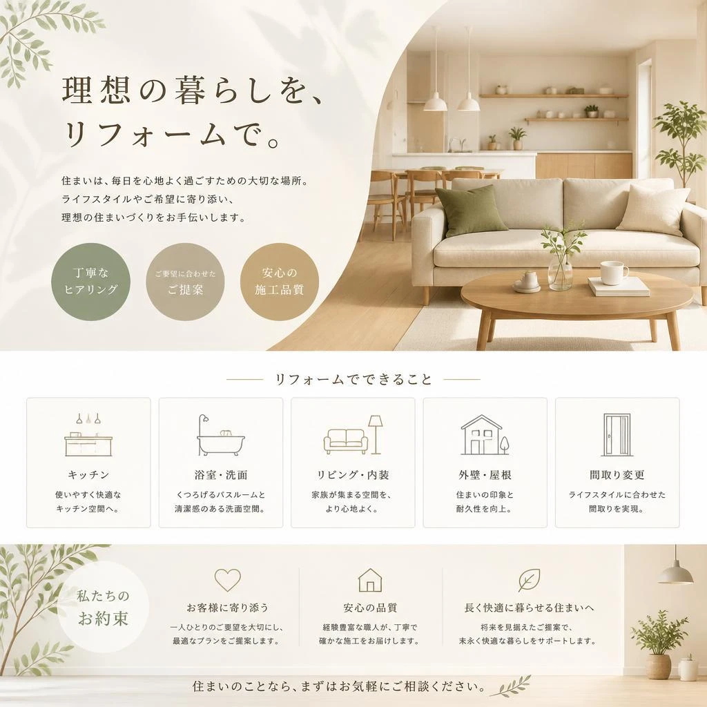 大切なお客様をおもてなし