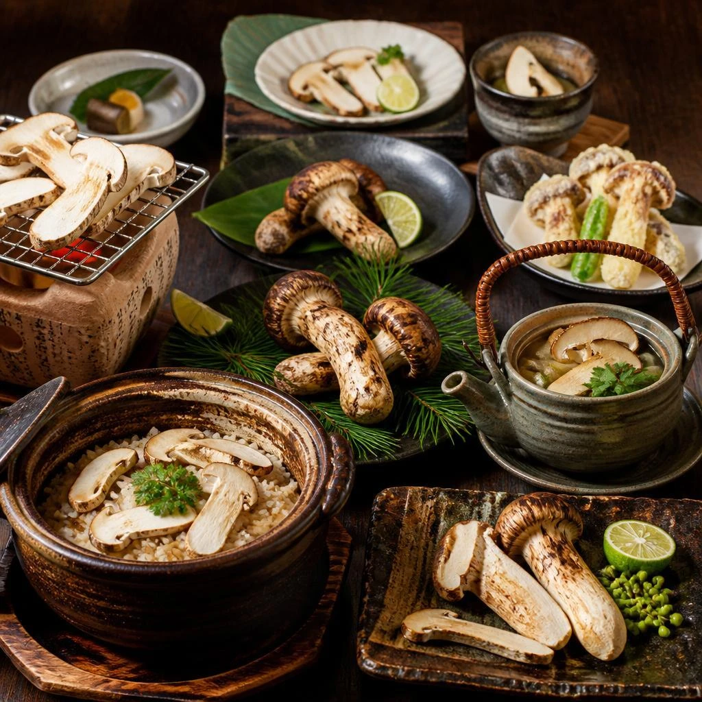 松茸料理の魅力