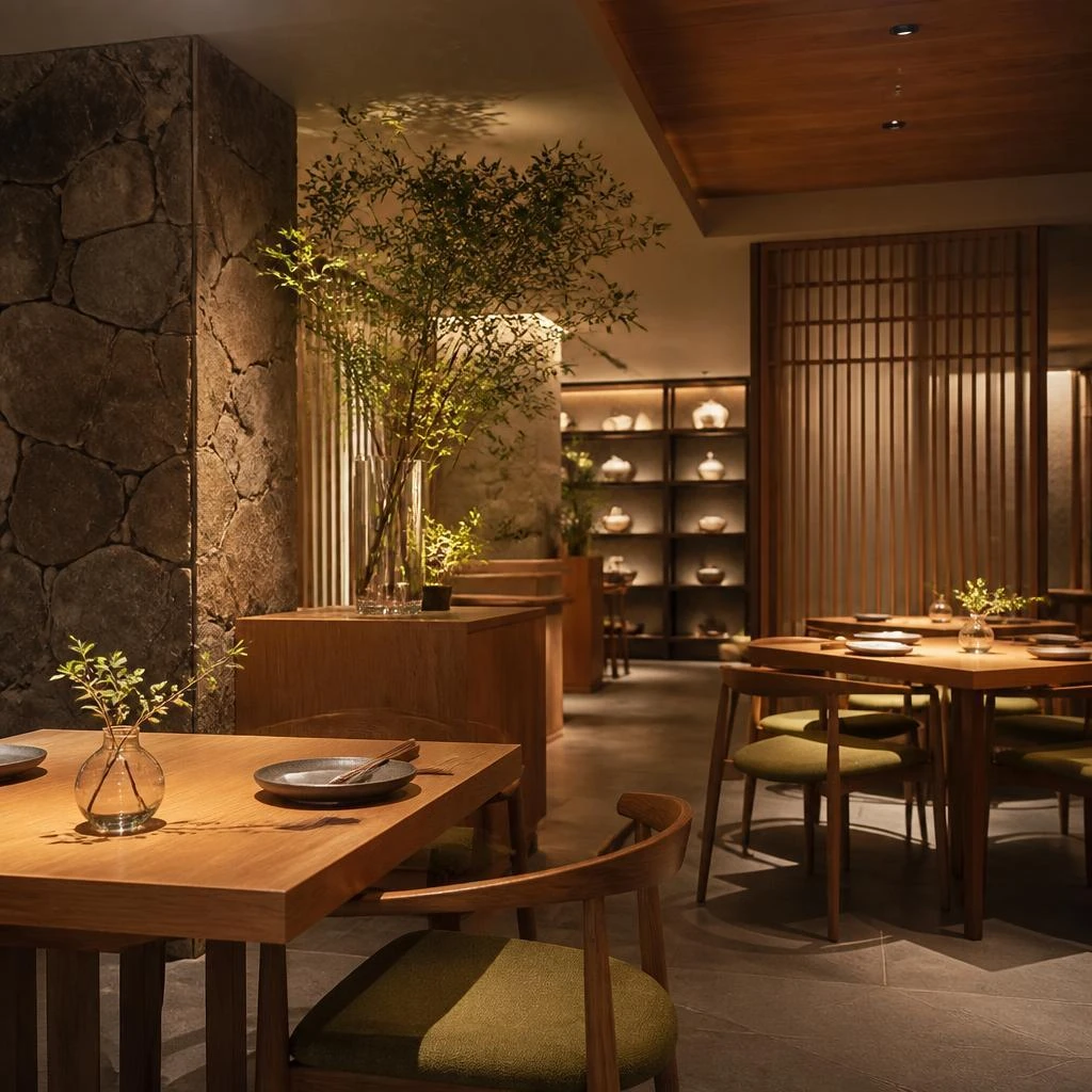 おしゃれな店内