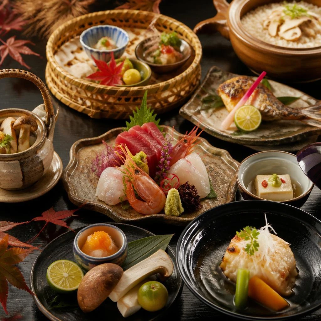 四季折々の食材が織りなす絶品料理