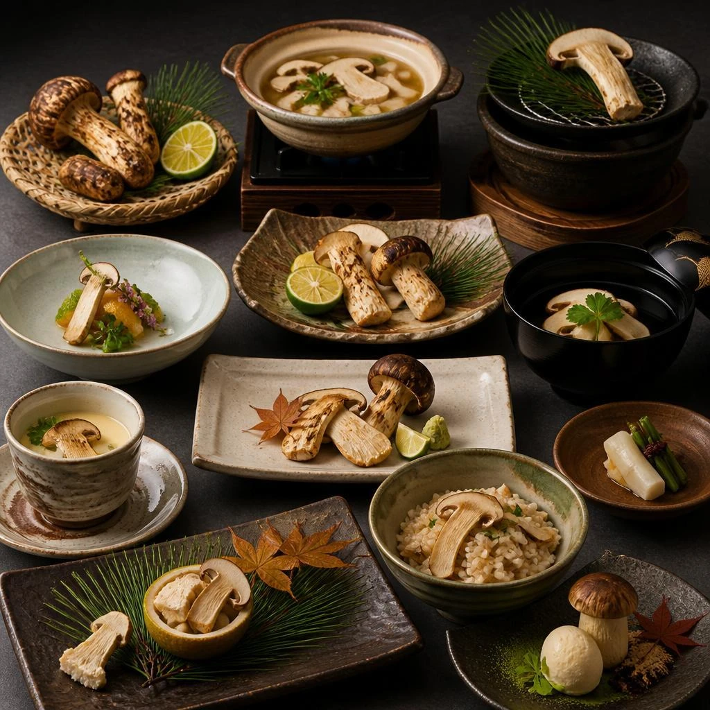 シェフ厳選！松茸尽くしの特別コース