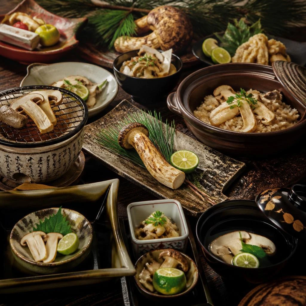 松茸をふんだんに使用した贅沢な和食体験をあなたに