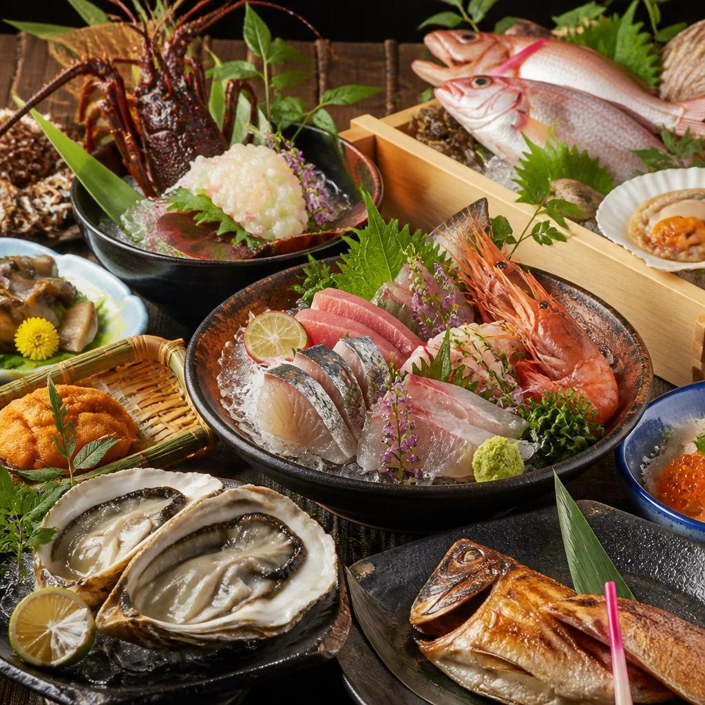 海鮮の至福、旬の味覚を堪能