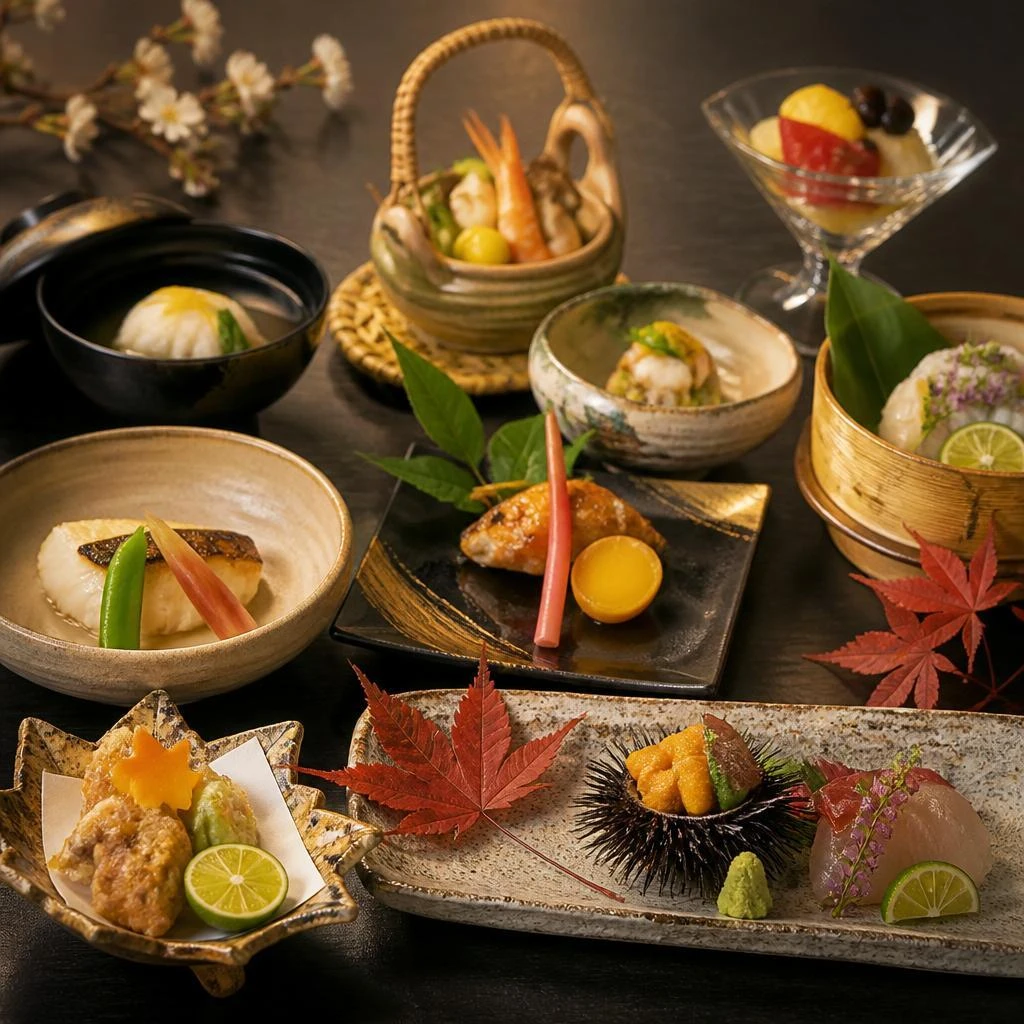 季節に応じた新鮮な食材