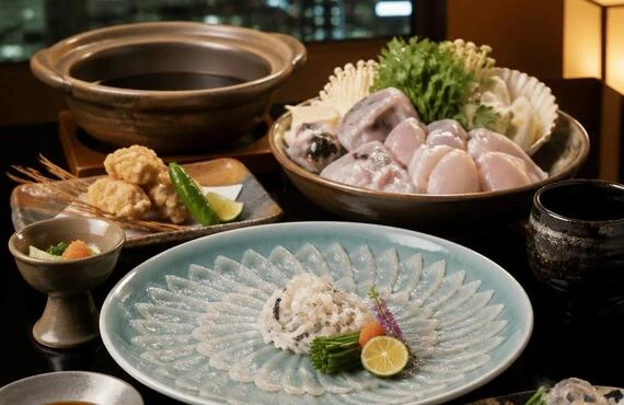 北新地で至福のふぐ料理を堪能する贅沢なひとときを。