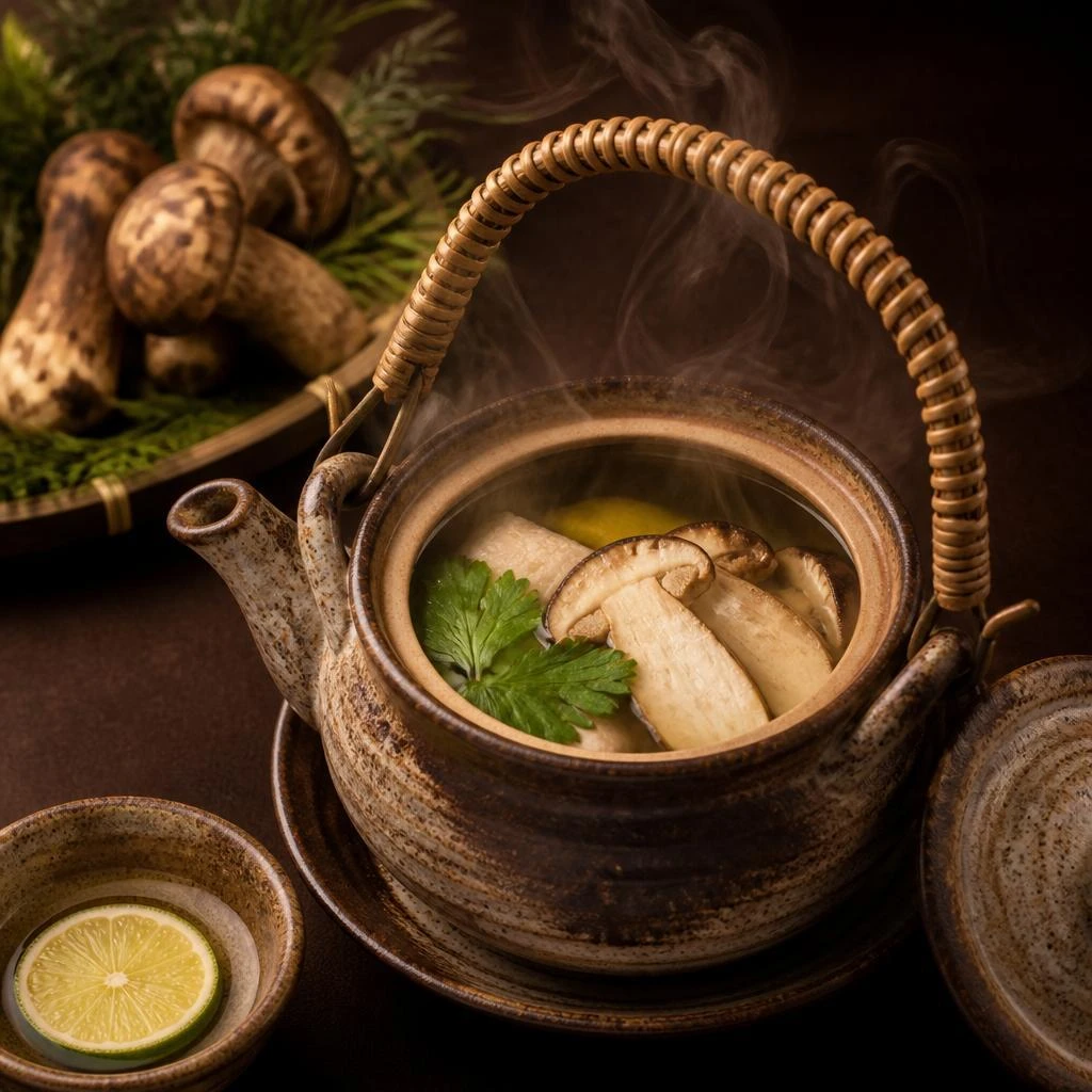 松茸の香りに包まれる、贅沢な土瓶蒸しのひととき