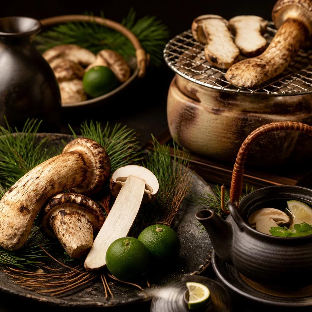 北新地で極上の松茸を満喫する贅沢なひととき