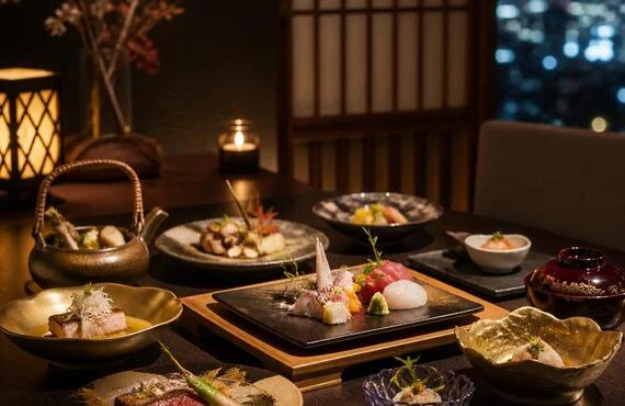 デートや記念日にぴったり、梅田の高級和食個室での心温まるコースメニュー