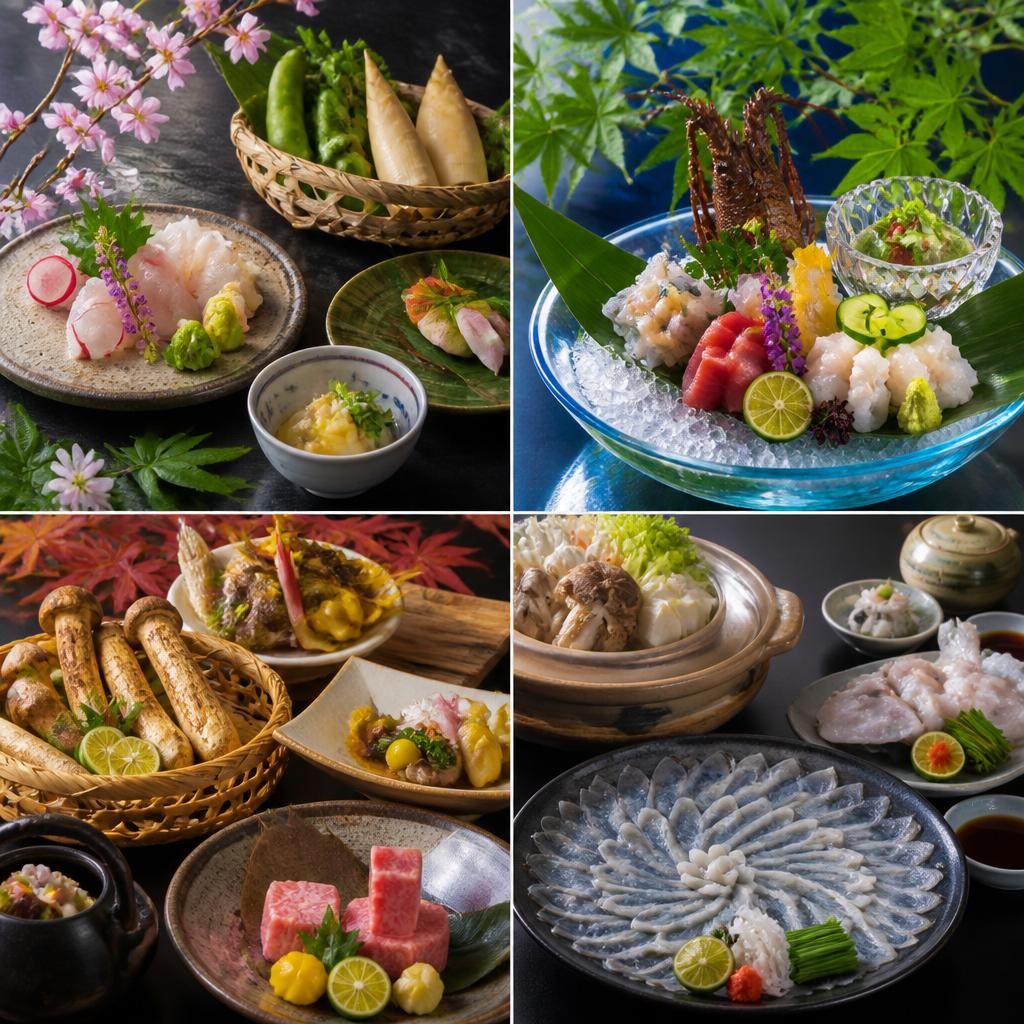 季節の食材を活かしたメニュー