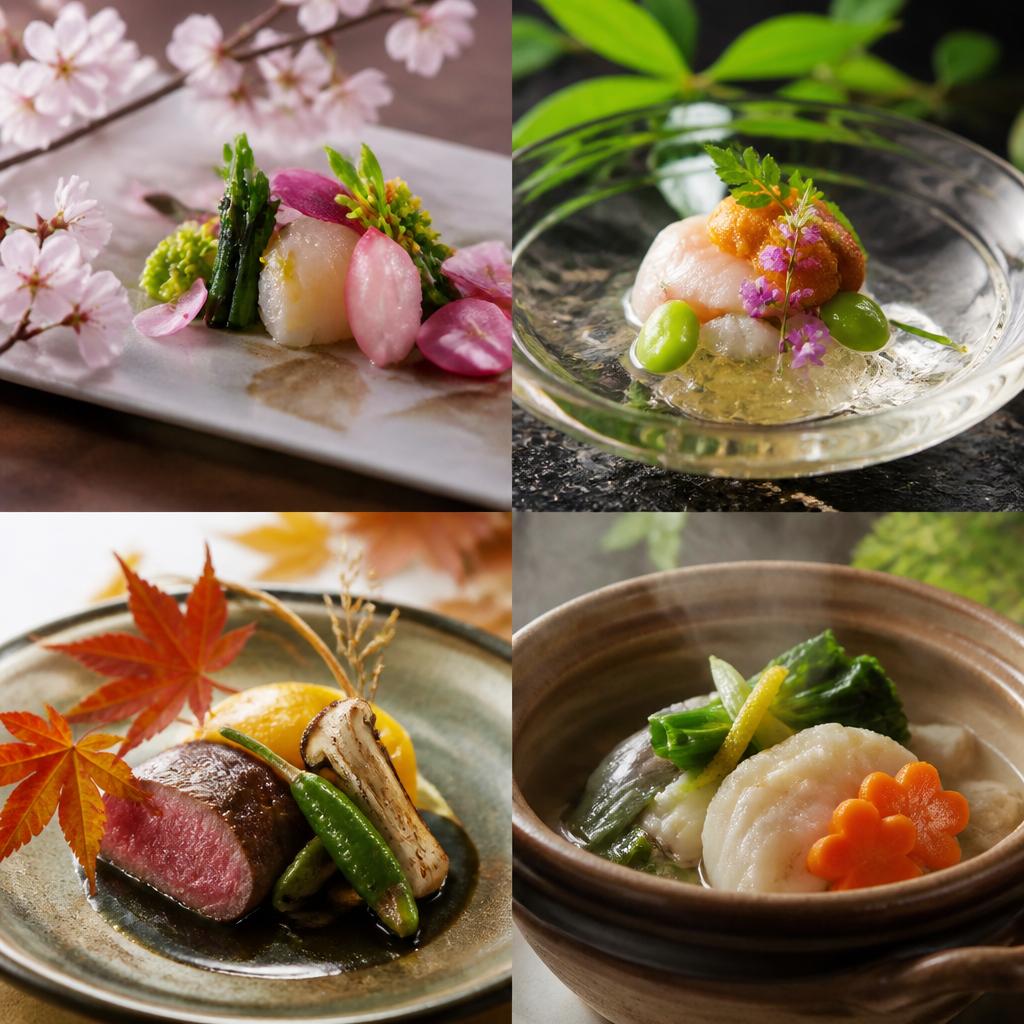 四季折々の食材で心を満たす