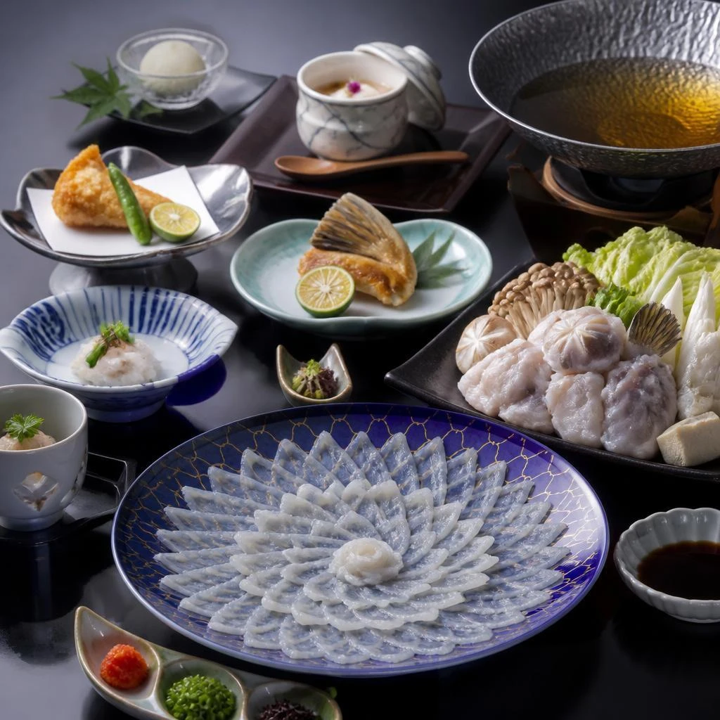 特別なひとときを演出するふぐコース料理