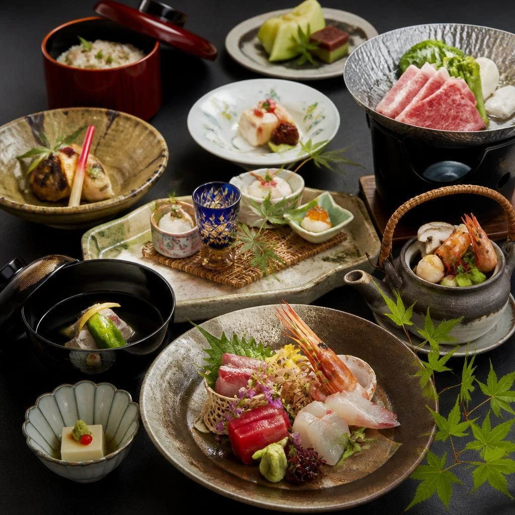 季節を感じる本格コース料理