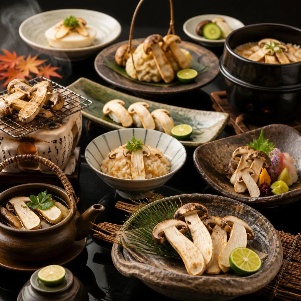 松茸尽くしの特別な和食体験を北新地で