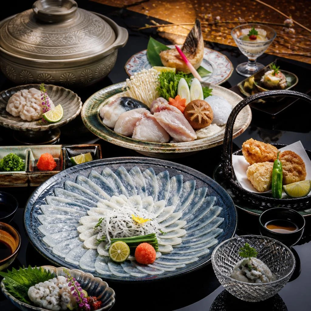 特別な記念日を、贅沢なふぐ料理で彩る。