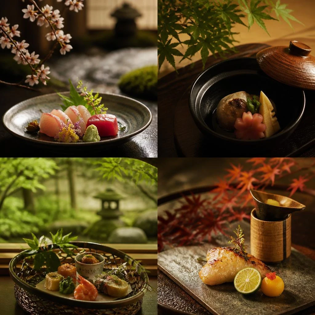 和の食文化を感じる料理の数々