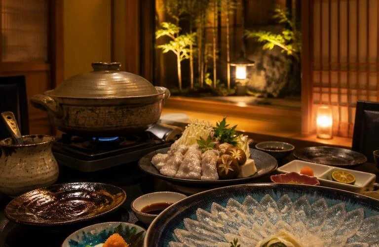 ふぐ料理で贅沢なひとときを。大切な人との思い出を個室で。