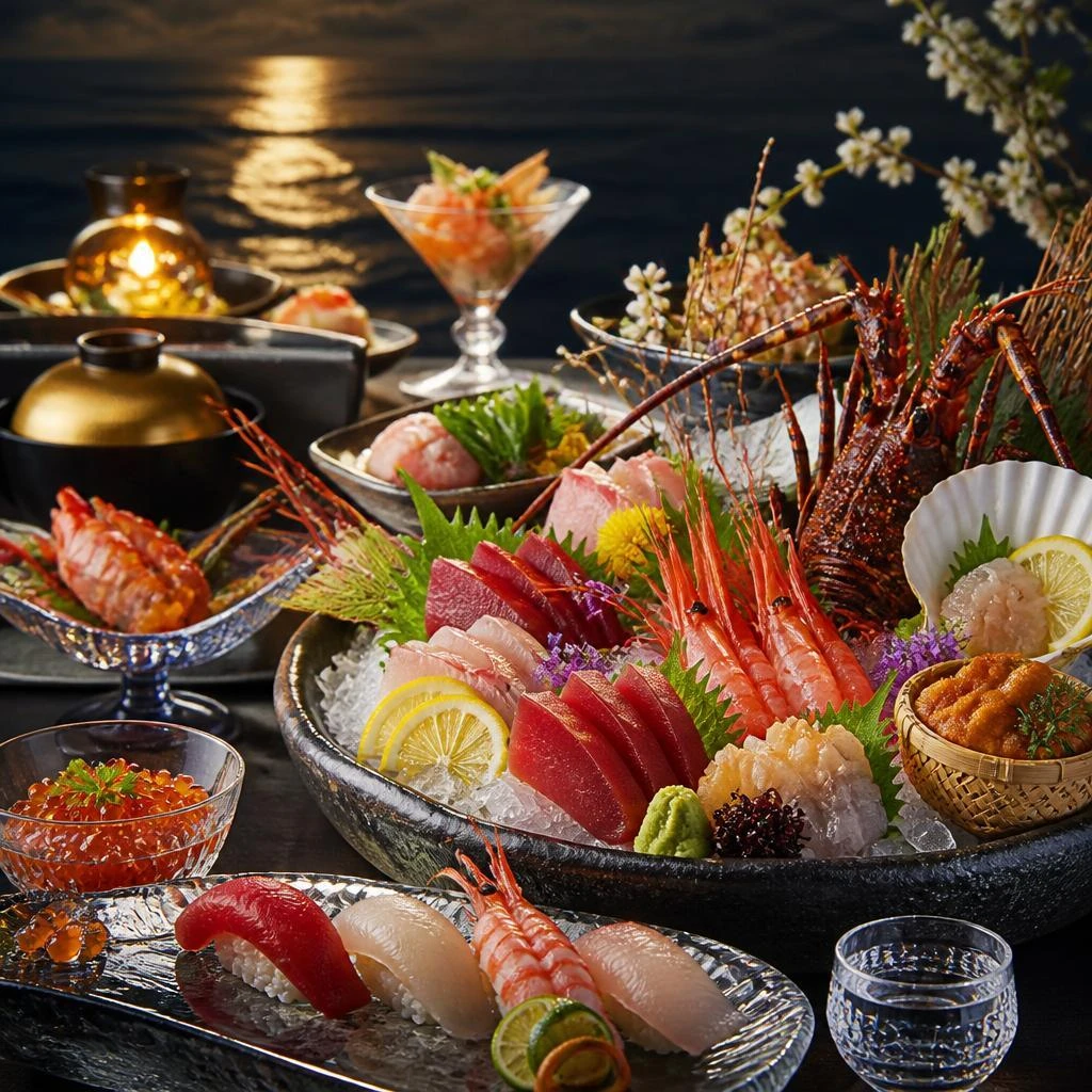 大切な記念日を、極上の海鮮料理で贅沢に彩りましょう。