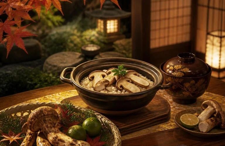 松茸の季節、特別なひとときを和風ダイニングで