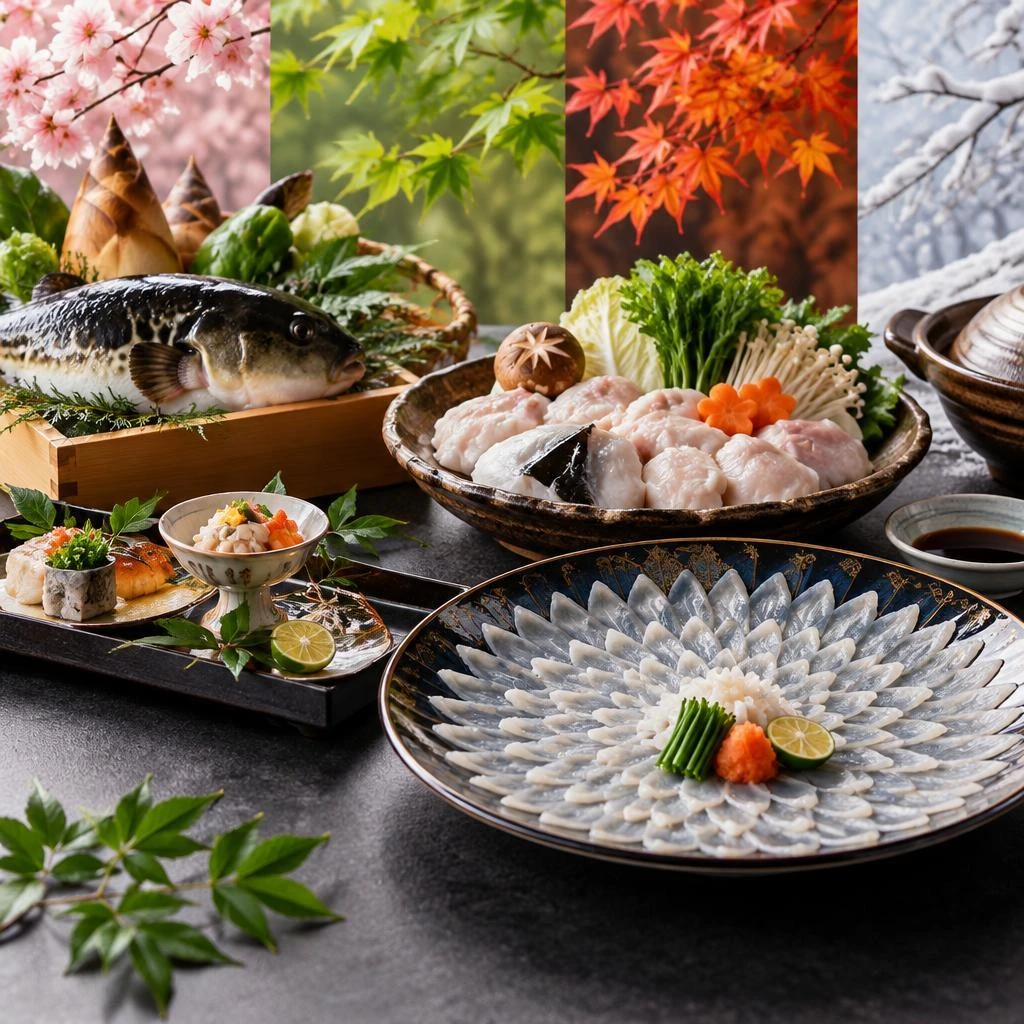 旬を味わうふぐ料理で、心に残るお祝いコースを