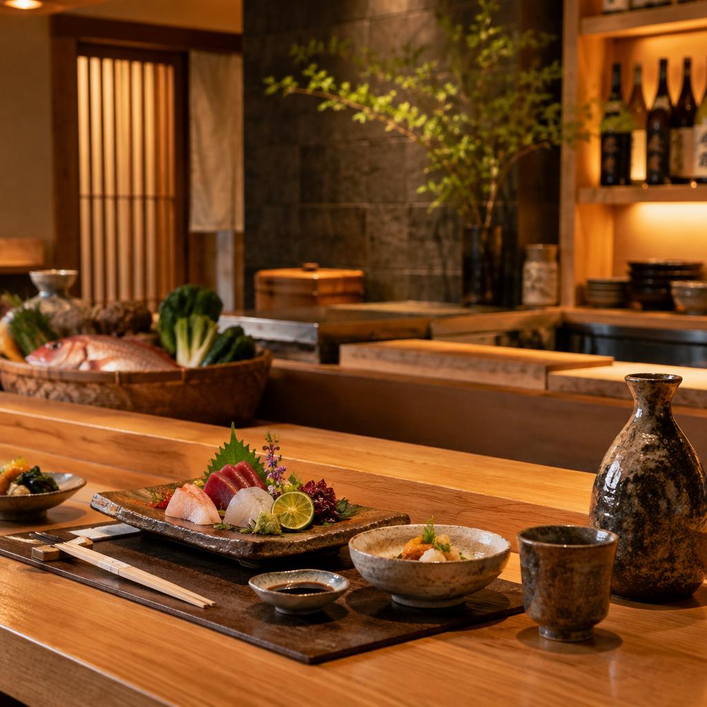 料理と会話を楽しむ、上質なグルメデート