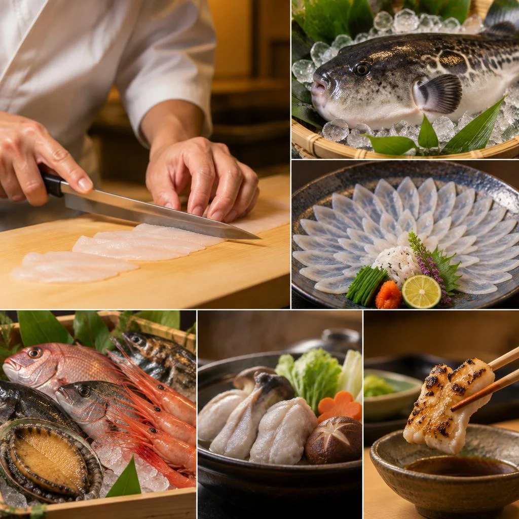 素材の旨みを引き出す、季節を映したふぐ料理