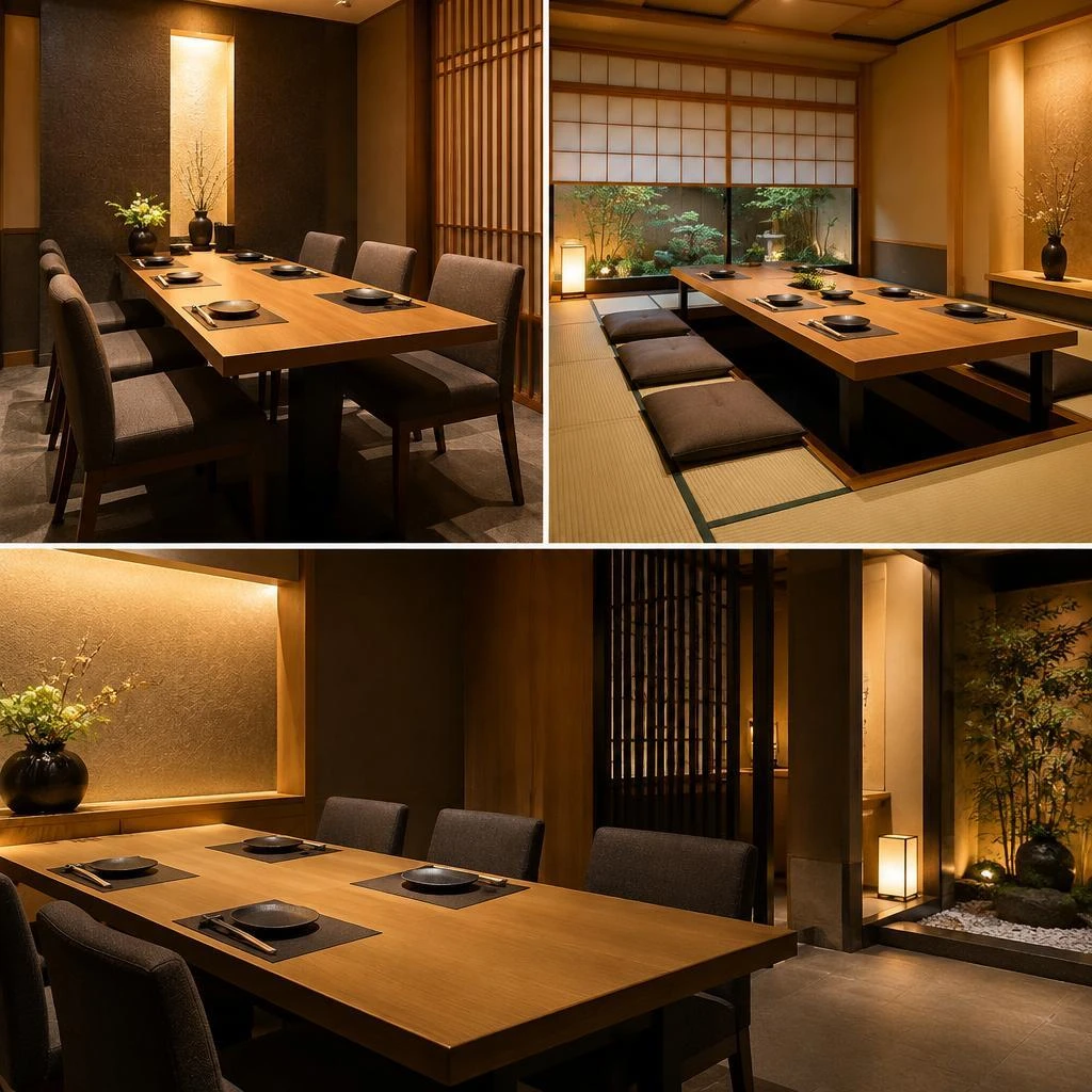 会話を深める個室で、くつろぎのおもてなし