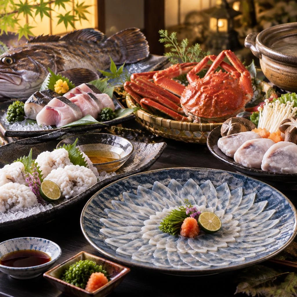 旬の海鮮が主役。季節を映す割烹料理のおもてなし