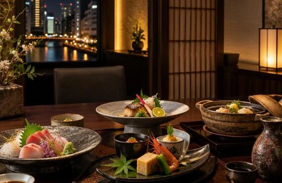 北新地の隠れ家個室で、旬を味わう至福のひととき。接待や大切な会食に、心に残る割烹料理を。