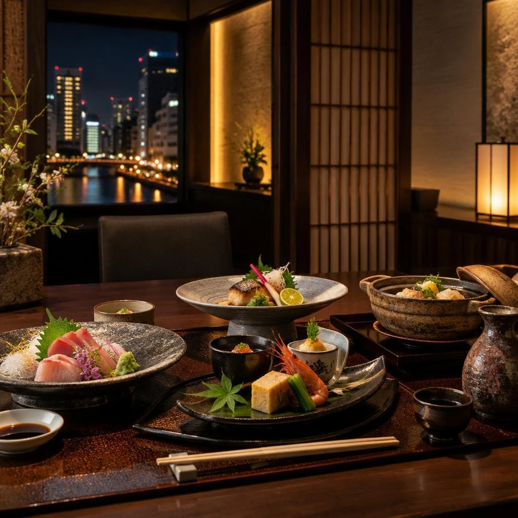 北新地の隠れ家個室で、旬を味わう至福のひととき。接待や大切な会食に、心に残る割烹料理を。