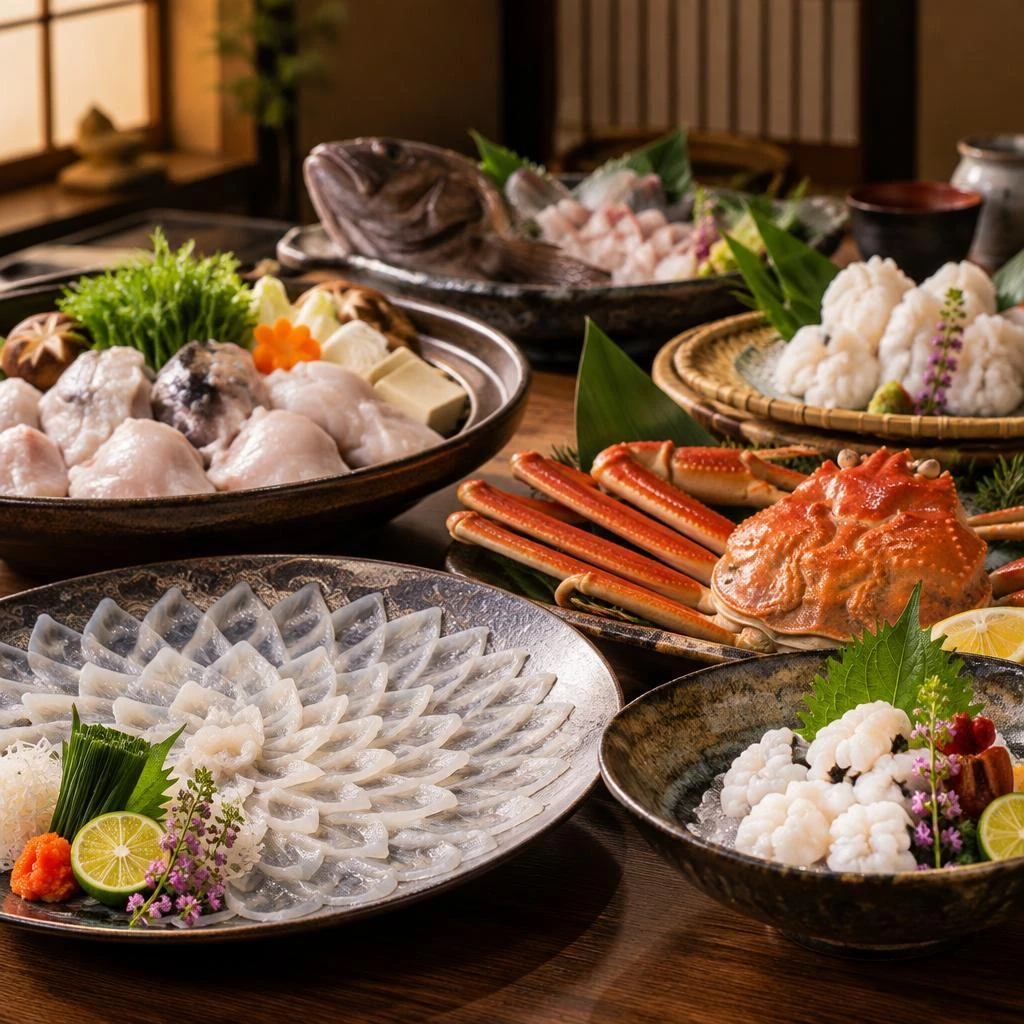 旬を映す海鮮が、会話を彩るコース料理