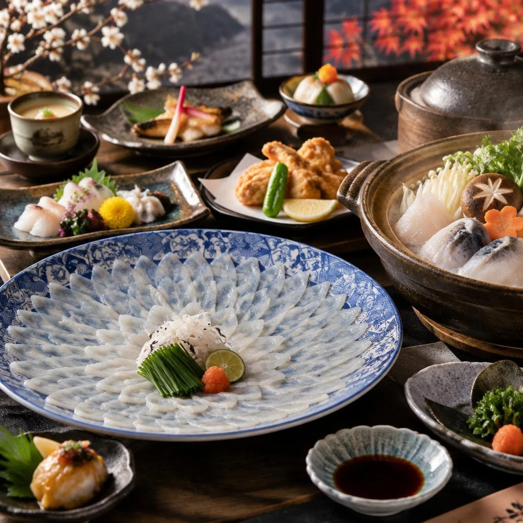 季節が深まるたび、出会えるふぐの味わい